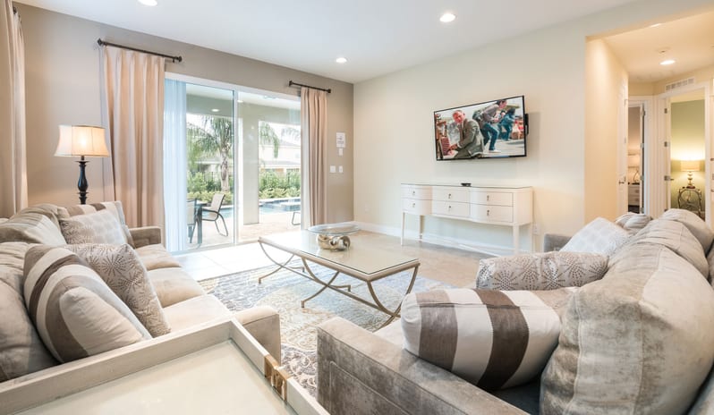 Encore Resort - Ten Bedroom Villa Living room 2